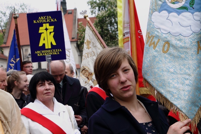 Procesja z Wawelu na Skałkę 2016