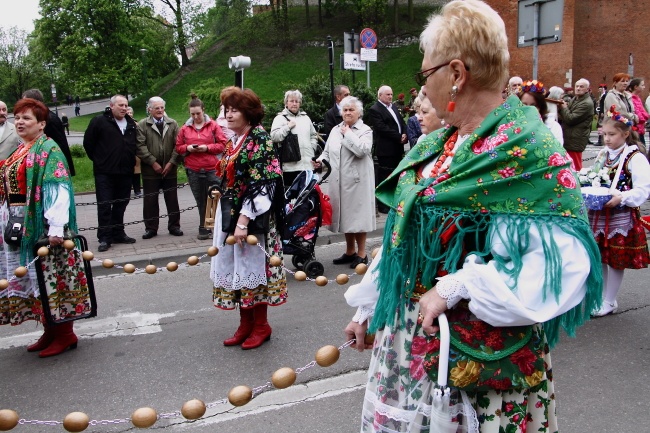 Procesja z Wawelu na Skałkę 2016