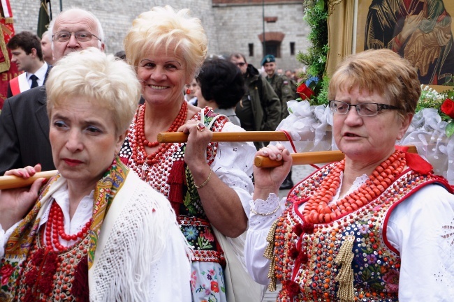 Procesja z Wawelu na Skałkę 2016