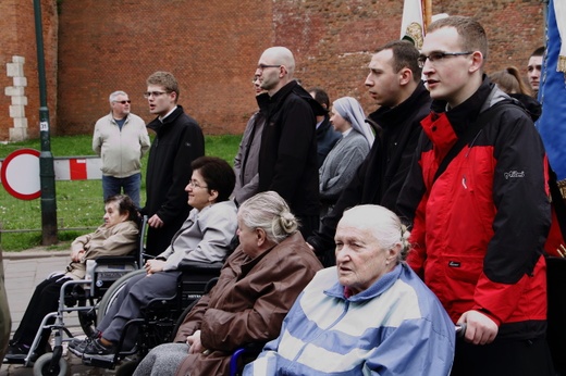 Procesja z Wawelu na Skałkę 2016