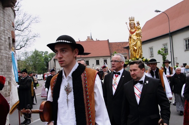 Procesja z Wawelu na Skałkę 2016