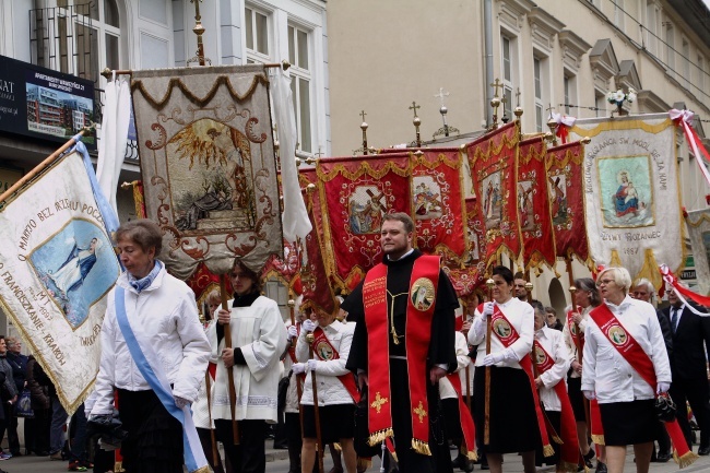 Procesja z Wawelu na Skałkę 2016