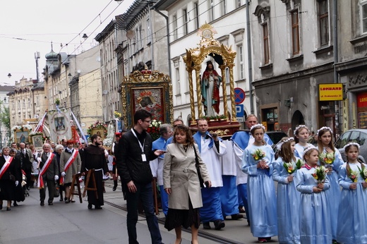 Procesja z Wawelu na Skałkę 2016