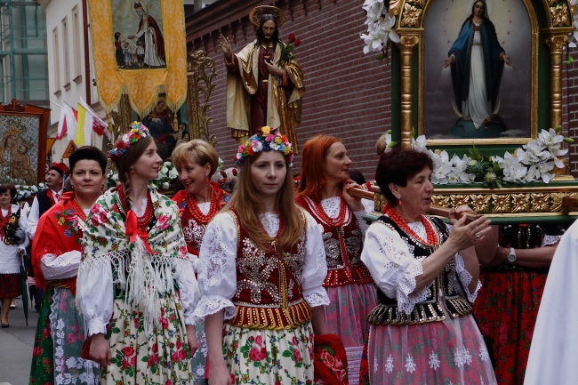 Procesja z Wawelu na Skałkę 2016