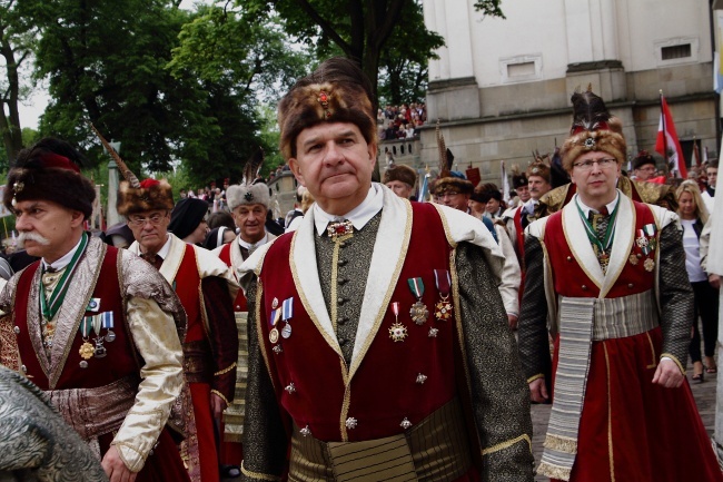 Procesja z Wawelu na Skałkę 2016