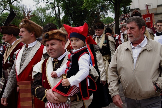 Procesja z Wawelu na Skałkę 2016