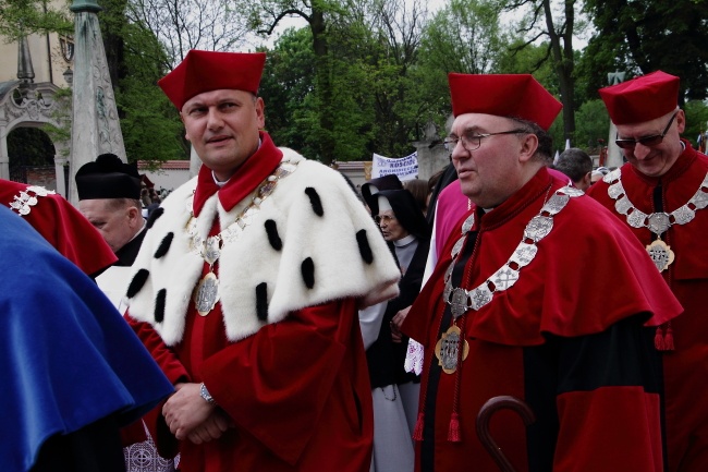 Procesja z Wawelu na Skałkę 2016