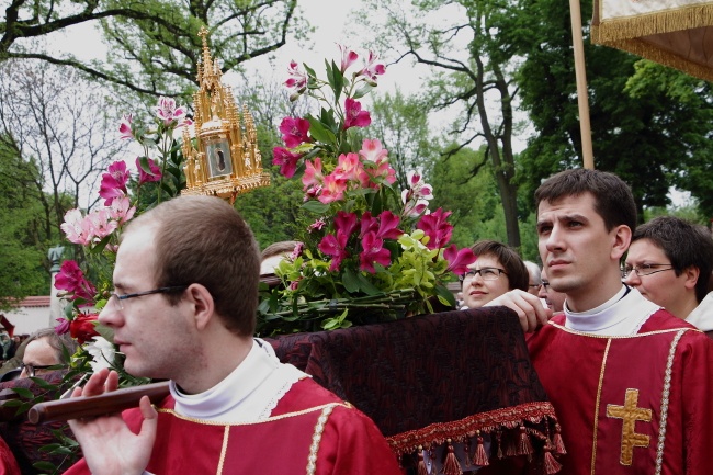 Procesja z Wawelu na Skałkę 2016