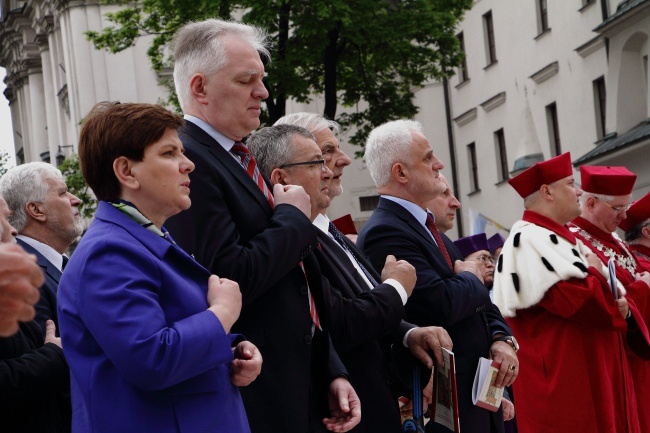 Procesja z Wawelu na Skałkę 2016