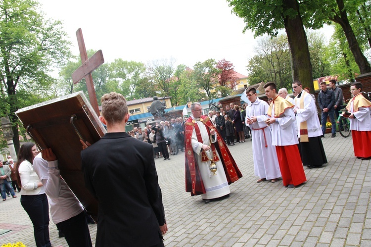 Krzyż i ikona w Radłowie