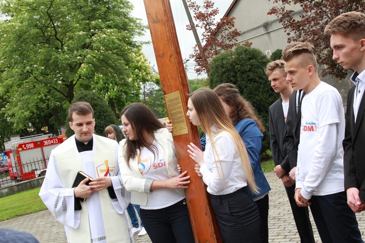 Krzyż i ikona w Radłowie