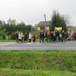 Protest mieszkańców Czerniejowa przeciwko powstającej spopielarni zwłok