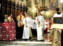▲	Główne uroczystości odpustowe odbyły się 8 maja z udziałem grupy pielgrzymów z diecezji koszalińsko-kołobrzeskiej.