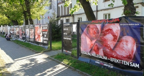 Skradziono antyaborcyjną wystawę