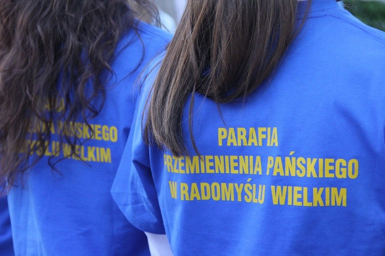 Symbole ŚDM w Radomyślu Wielkim