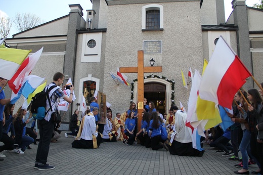 Symbole ŚDM w Radomyślu Wielkim