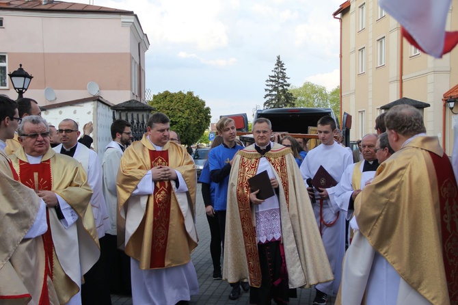 Symbole ŚDM w Radomyślu Wielkim