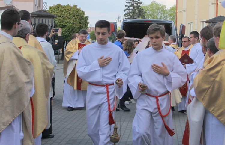 Symbole ŚDM w Radomyślu Wielkim