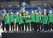 ▲	Ministranci z Janowa Lubelskiego na najwyższym podium. 