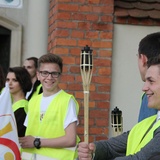 Symbole ŚDM w mieleckiej bazylice