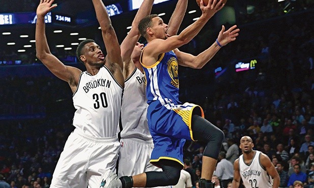 Stephen Curry  z Golden State Warriors,  rok 2016