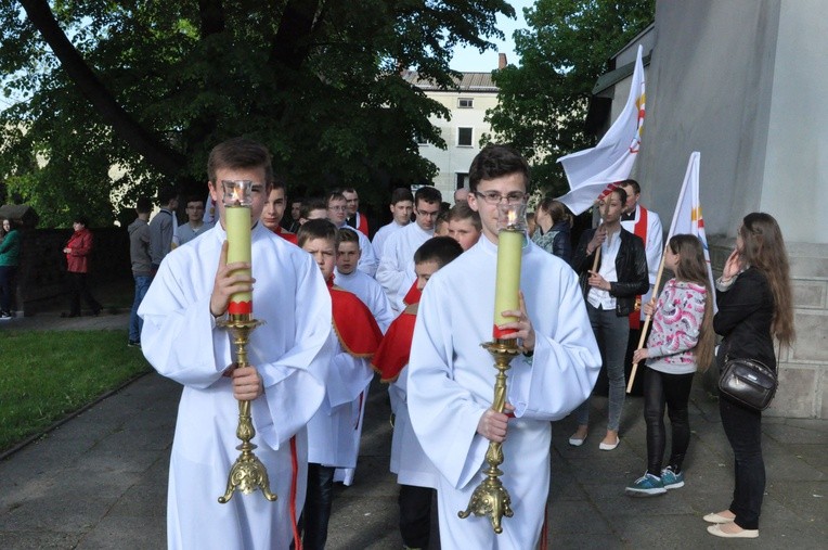 Znaki ŚDM w Dębicy