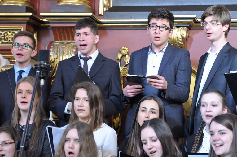 Znaki ŚDM w Nowym Sączu