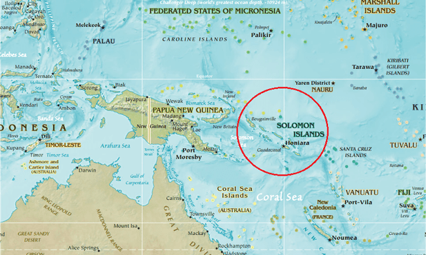 Wyspy Salomona: peregrynujące Drzwi Święte