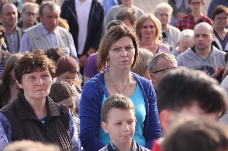 Symbole ŚDM w kościele bł. Karoliny w Tarnowie