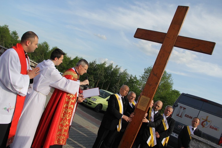 Symbole ŚDM w kościele bł. Karoliny w Tarnowie