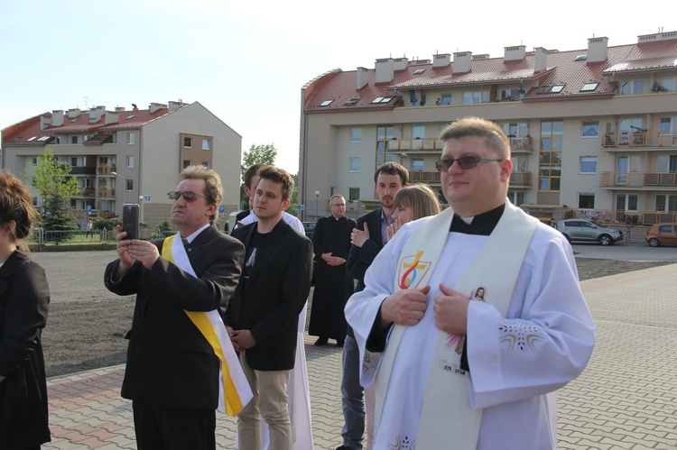 Symbole ŚDM w kościele bł. Karoliny w Tarnowie