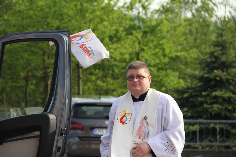 Symbole ŚDM w kościele bł. Karoliny w Tarnowie