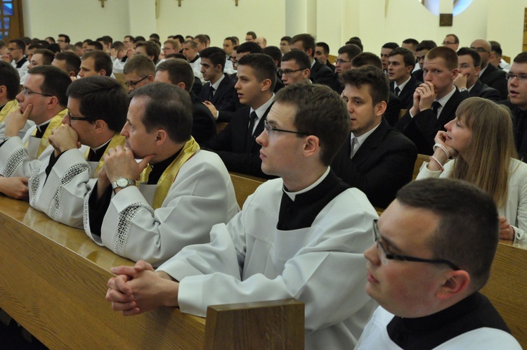 Znaki ŚDM w WSD w Tarnowie