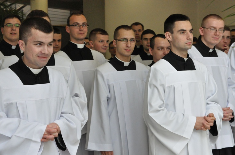 Znaki ŚDM w WSD w Tarnowie