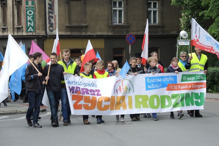 4. Chrześcijański Marsz dla Życia i Rodziny w Cieszynie