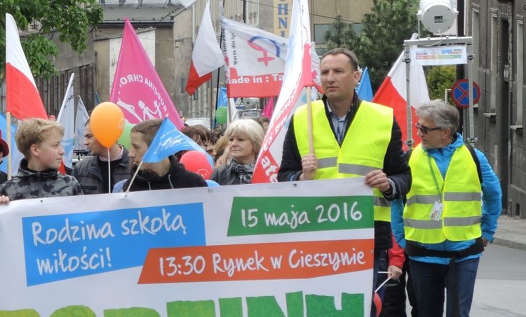 4. Chrześcijański Marsz dla Życia i Rodziny w Cieszynie