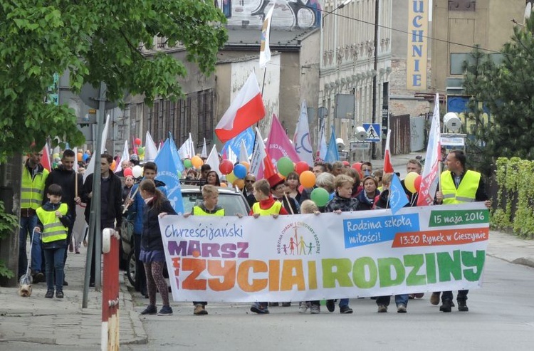 4. Chrześcijański Marsz dla Życia i Rodziny w Cieszynie