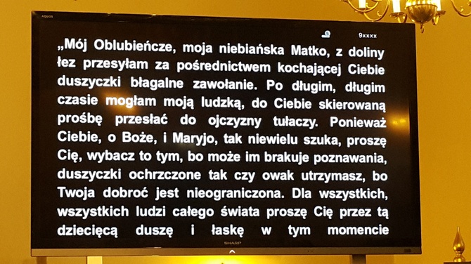 Brzezie, 80-lecie śmierci sługi Bożej s. M. Dulcissimy - przedstawienie