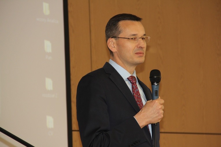 Wicepremier Mateusz Morawiecki na KUL