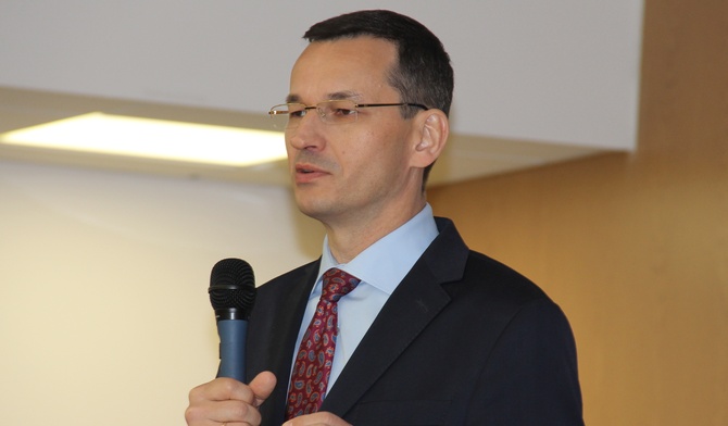 Mateusz Morawiecki zwracał uwagę, że należy się starać o jak najzdrowszy wzrost PKB