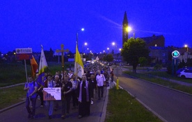 Pątnicy mają do pokonania 25 km