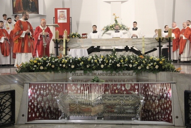 Ku czci św. Andrzeja Boboli