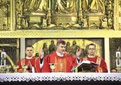 	Liturgii przewodniczył i homilię wygłosił bp Zbigniew Zieliński.