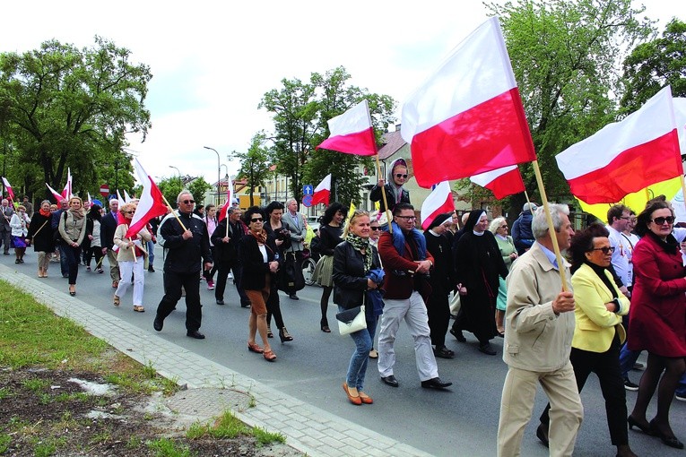 W organizację marszów zaangażowały się organizacje katolickie i samorządowe.