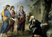 Bartolomé Esteban Murillo
Abraham i trzej aniołowie 
olej na płótnie, 1667
Narodowa Galeria 
Kanady, Ottawa