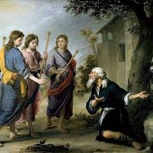 Bartolomé Esteban Murillo
Abraham i trzej aniołowie 
olej na płótnie, 1667
Narodowa Galeria 
Kanady, Ottawa