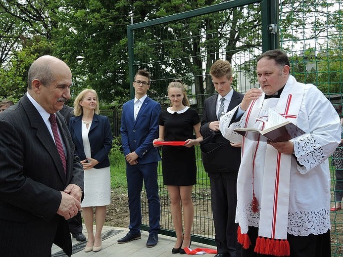 Otwarcie boiska na Leszczynach