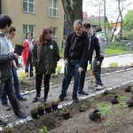 Ogród ekologiczny przy Hospicjum św. Jana Pawła II