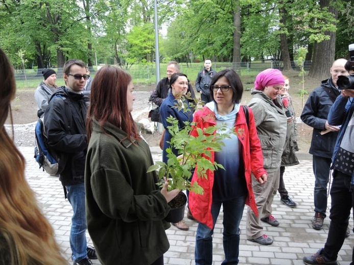 Ogród ekologiczny przy Hospicjum św. Jana Pawła II