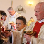 Poświęcenie ołtarza w Gnojniku